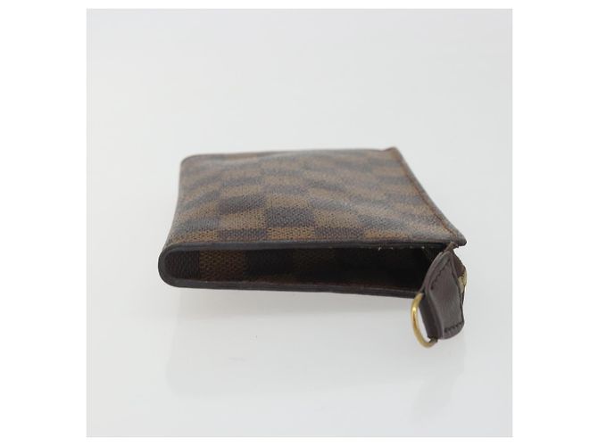 LOUIS VUITTON Damier Ebene Marais Pouch LV Auth hk4003 - vista 3