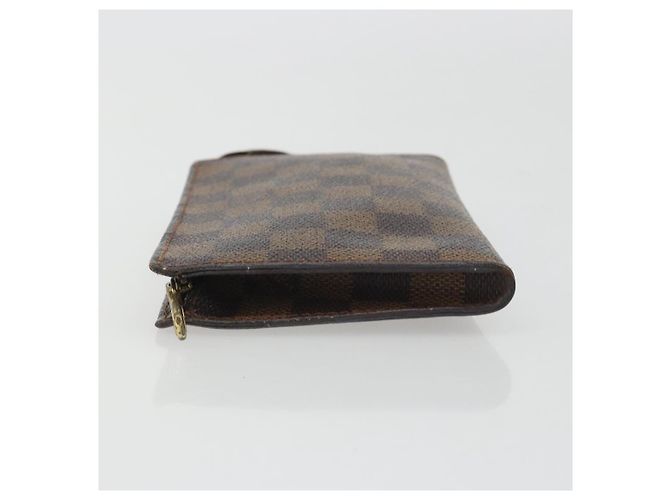 LOUIS VUITTON Damier Ebene Marais Pouch LV Auth hk4003 - vista 4