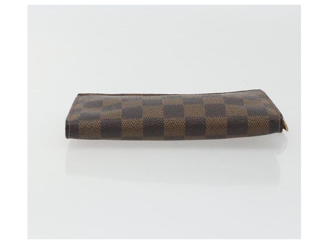 LOUIS VUITTON Damier Ebene Marais Pouch LV Auth hk4003 - vista 6