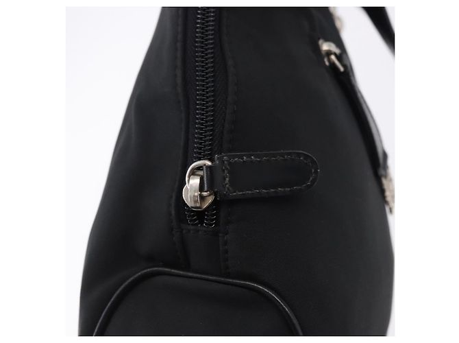 Borsa a tracolla LOEWE Nylon Black Silver Auth bs36404 Nero Argento - vista 10