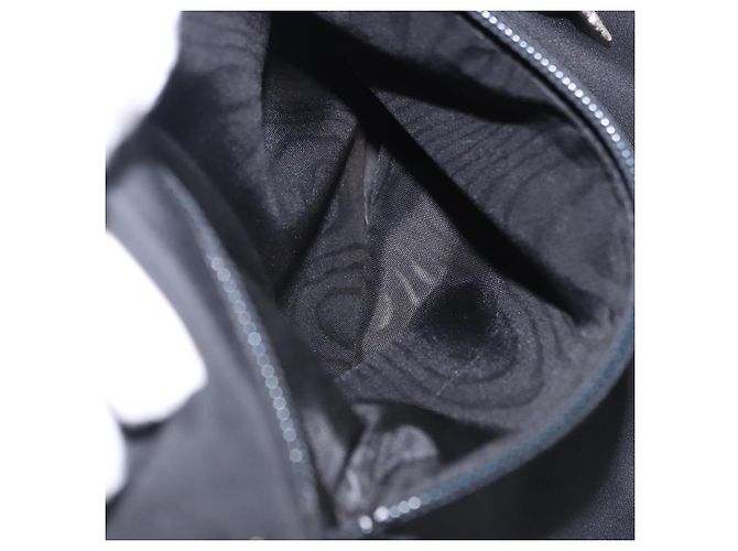Borsa a tracolla LOEWE Nylon Black Silver Auth bs36404 Nero Argento - vista 22