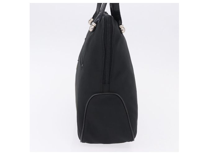 Borsa a tracolla LOEWE Nylon Black Silver Auth bs36404 Nero Argento - vista 3