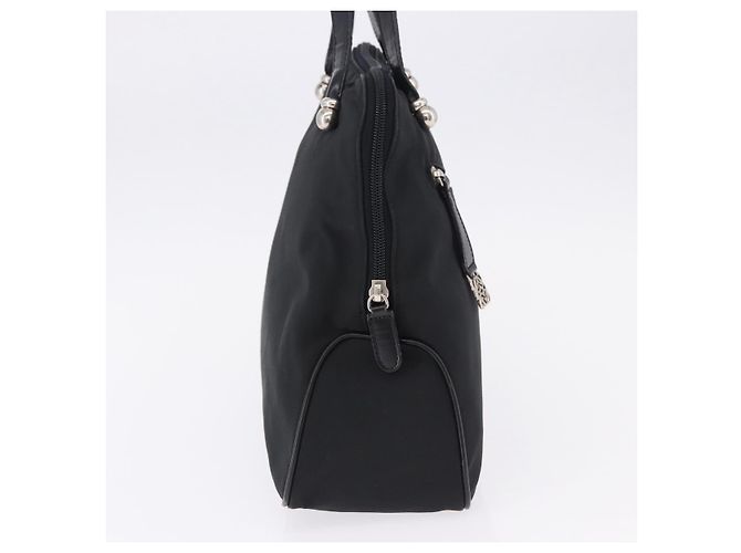 Borsa a tracolla LOEWE Nylon Black Silver Auth bs36404 Nero Argento - vista 4
