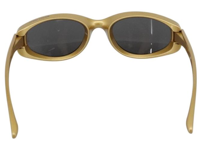 Gafas de sol BOTTEGA VENETA Plastic Gold Auth BA14135M Dorado - vista 2