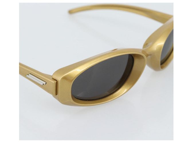 Gafas de sol BOTTEGA VENETA Plastic Gold Auth BA14135M Dorado - vista 7
