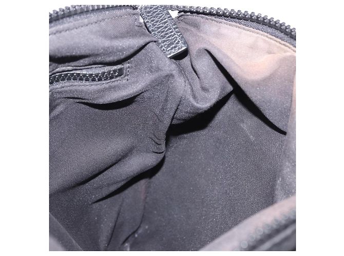Borsa a tracolla GUCCI GG Canvas Nero Argento 509639 Auth ka5571 - vista 21
