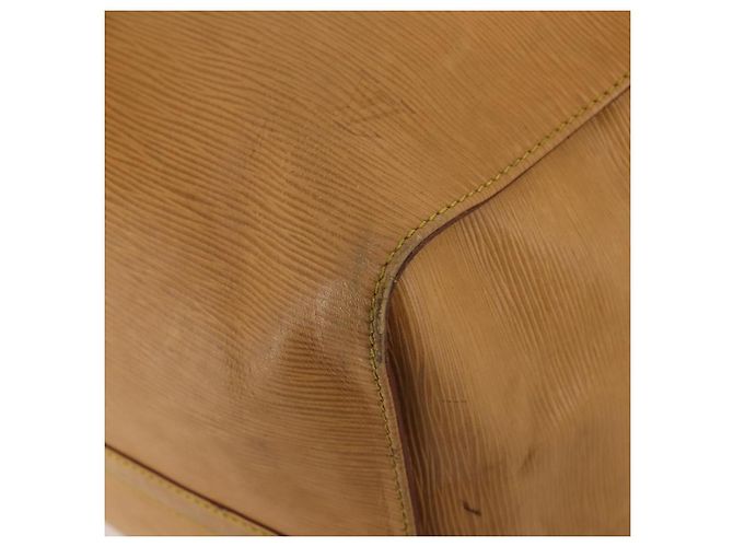 LOUIS VUITTON Epi Keepall 60 Boston Bag Brown Zipangu Gold M42948 LV Auth 192224 Marrone - vista 14