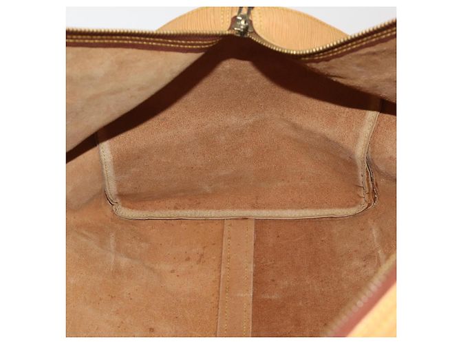 LOUIS VUITTON Epi Keepall 60 Boston Bag Brown Zipangu Gold M42948 LV Auth 192224 Marrone - vista 21
