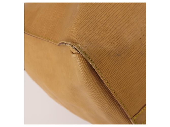 LOUIS VUITTON Epi Keepall 60 Boston Bag Brown Zipangu Gold M42948 LV Auth 192224 Marrone - vista 9