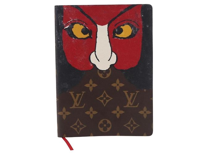 LOUIS VUITTON Monogram Kabuki Kai Eclamance Note Book LV Auth 167448M Monogramme - vue 13