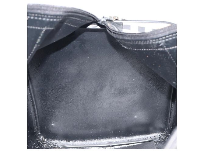 Borsa Boston Burberrys Nova Check Canvas Beige Black Auth ep15288 Nero - vista 18