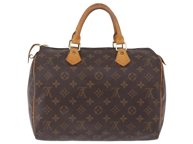 LOUIS VUITTON Monogram Speedy 30 Hand Bag M41526 LV Auth ka5482A Monogramma - vista 2