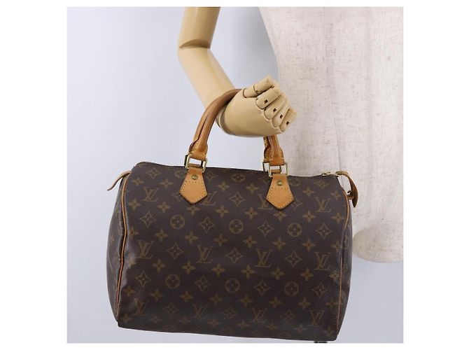 LOUIS VUITTON Monogram Speedy 30 Hand Bag M41526 LV Auth ka5482A Monogramma - vista 23