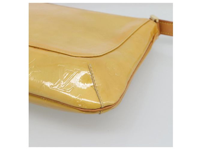 LOUIS VUITTON Monogram Vernis Thompson Street Bag Beige M91301 LV Auth gh2282A - vista 16