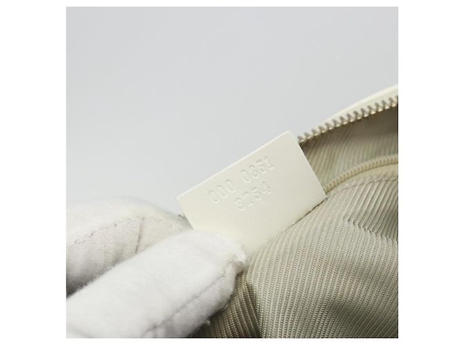 Borsa GUCCI GG Canvas Azzurro Oro 000 0851 Auth BA14180A D'oro Blu chiaro - vista 12
