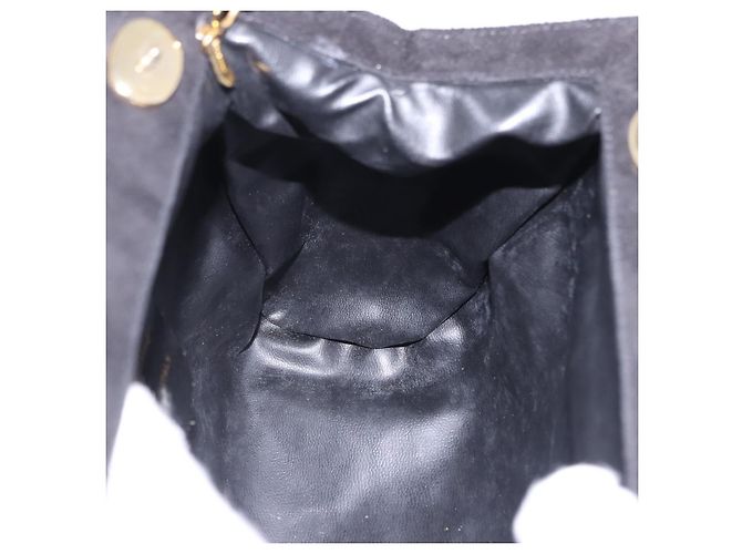 Bolsa de Ombro Salvatore Ferragamo Camurça Vermelha Ouro Auth 195204 Vermelho Dourado - vista 18
