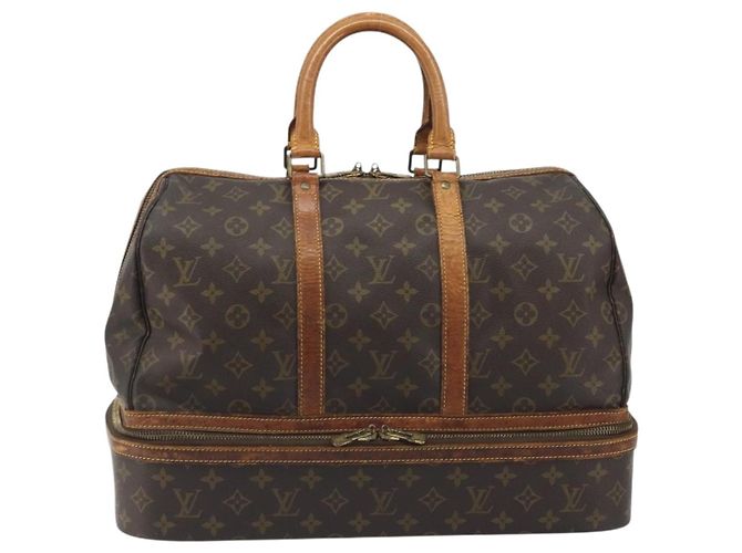 LOUIS VUITTON Monogram Sac Sports Boston Bag M41444 LV Auth 188975 Monogramma - vista 13