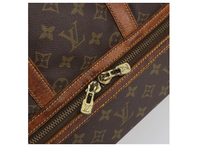 LOUIS VUITTON Monogram Sac Sports Boston Bag M41444 LV Auth 188975 Monogramma - vista 19