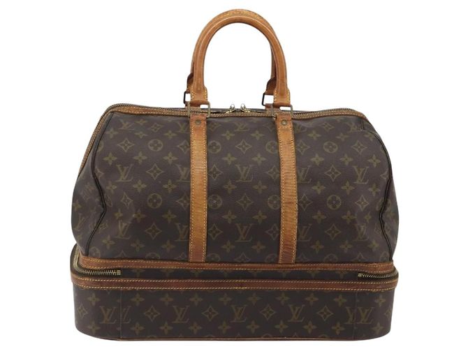LOUIS VUITTON Monogram Sac Sports Boston Bag M41444 LV Auth 188975 Monogramma - vista 2