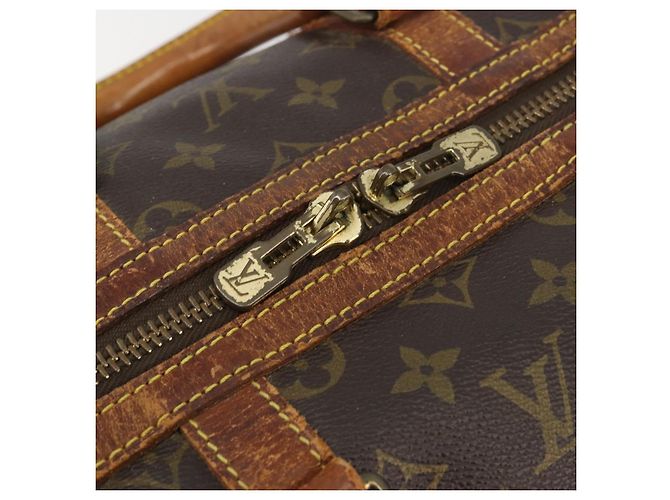 LOUIS VUITTON Monogram Sac Sports Boston Bag M41444 LV Auth 188975 Monogramma - vista 21
