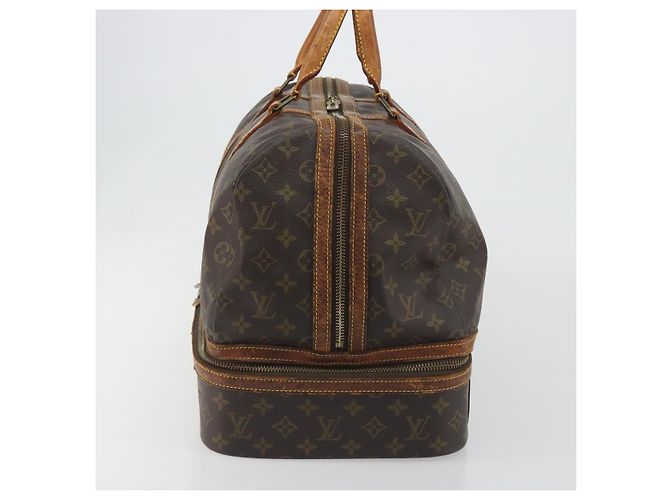 LOUIS VUITTON Monogram Sac Sports Boston Bag M41444 LV Auth 188975 Monogramma - vista 3