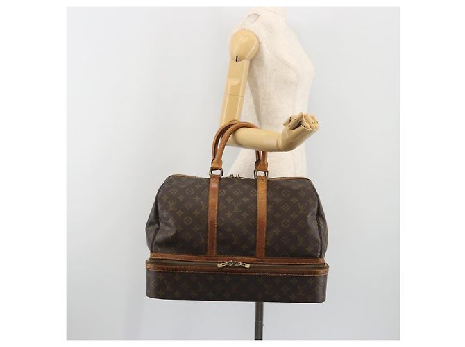 LOUIS VUITTON Monogram Sac Sports Boston Bag M41444 LV Auth 188975 Monogramma - vista 31