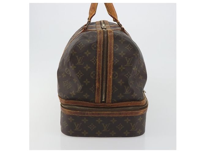 LOUIS VUITTON Monogram Sac Sports Boston Bag M41444 LV Auth 188975 Monogramma - vista 4