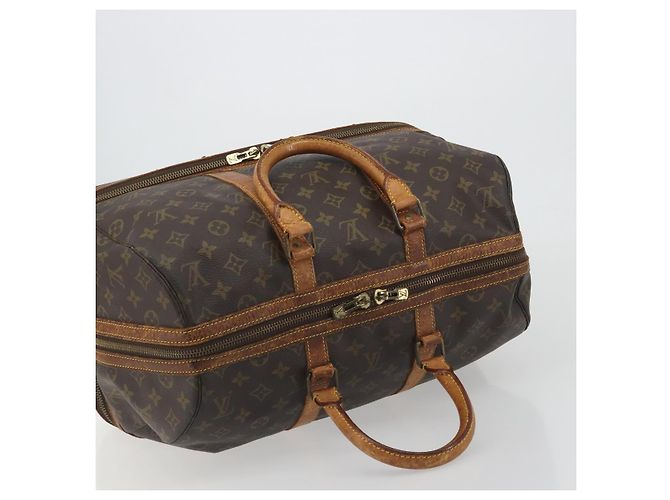 LOUIS VUITTON Monogram Sac Sports Boston Bag M41444 LV Auth 188975 Monogramma - vista 6