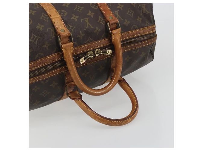 LOUIS VUITTON Monogram Sac Sports Boston Bag M41444 LV Auth 188975 Monogramma - vista 7