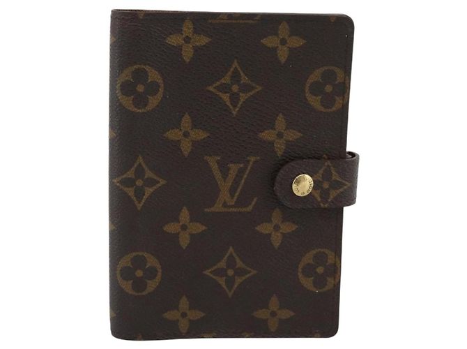 LOUIS VUITTON Monogram Agenda PM Day Planner Cover R20005 LV Auth gh2281 Monograma - vista 13