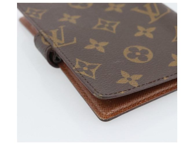 LOUIS VUITTON Monogram Agenda PM Day Planner Cover R20005 LV Auth gh2281 Monograma - vista 16