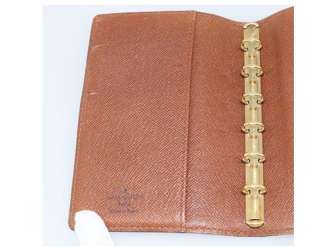 LOUIS VUITTON Monogram Agenda PM Day Planner Cover R20005 LV Auth gh2281 Monograma - vista 18