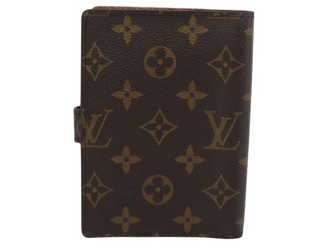 LOUIS VUITTON Monogram Agenda PM Day Planner Cover R20005 LV Auth gh2281 Monograma - vista 2