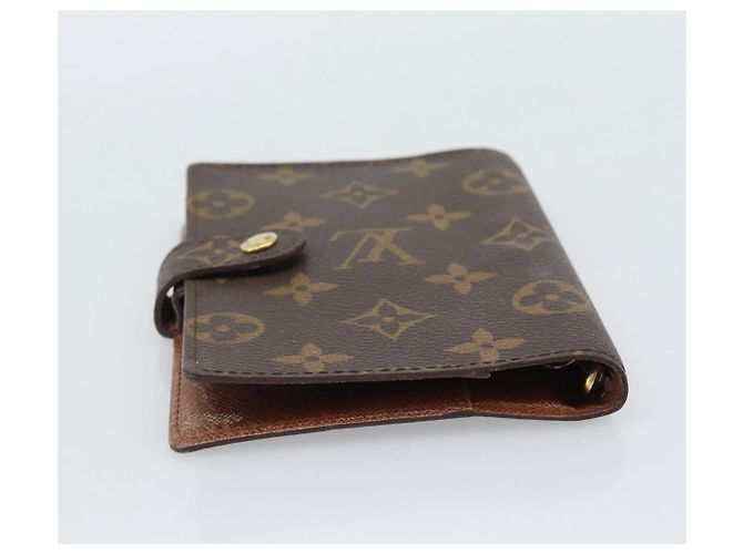 LOUIS VUITTON Monogram Agenda PM Day Planner Cover R20005 LV Auth gh2281 Monograma - vista 5
