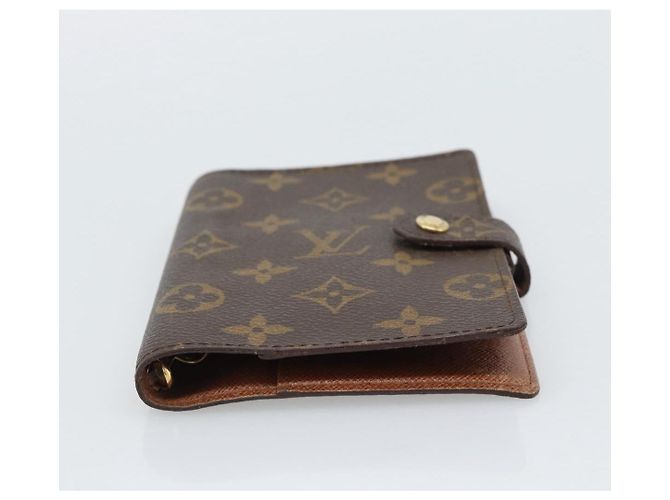 LOUIS VUITTON Monogram Agenda PM Day Planner Cover R20005 LV Auth gh2281 Monograma - vista 6