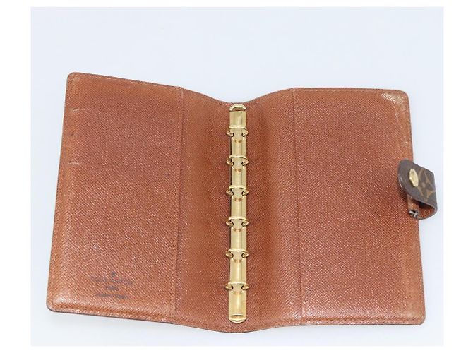 LOUIS VUITTON Monogram Agenda PM Day Planner Cover R20005 LV Auth gh2281 Monograma - vista 8
