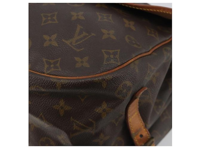 LOUIS VUITTON Monogram Saumur 35 Shoulder Bag M42254 LV Auth 189628 Monogramma - vista 15