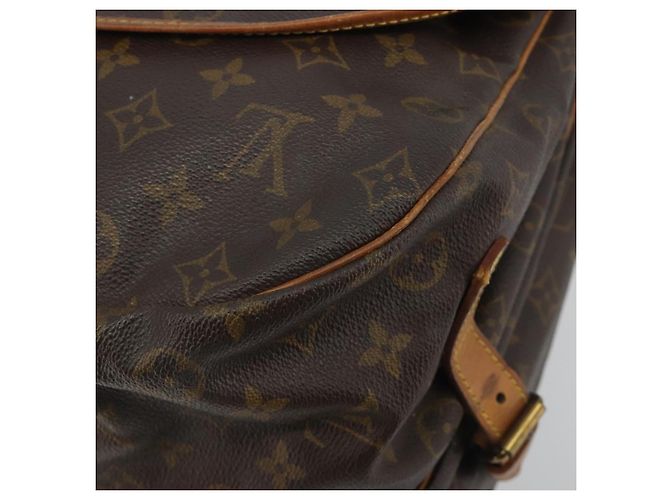 LOUIS VUITTON Monogram Saumur 35 Shoulder Bag M42254 LV Auth 189628 Monogramma - vista 17