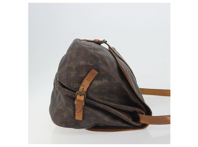 LOUIS VUITTON Monogram Saumur 35 Shoulder Bag M42254 LV Auth 189628 Monogramma - vista 3