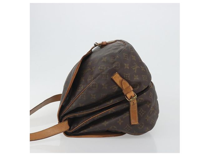 LOUIS VUITTON Monogram Saumur 35 Shoulder Bag M42254 LV Auth 189628 Monogramma - vista 4