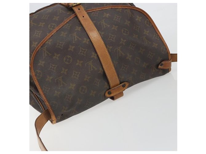 LOUIS VUITTON Monogram Saumur 35 Shoulder Bag M42254 LV Auth 189628 Monogramma - vista 6