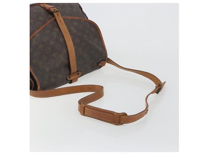 LOUIS VUITTON Monogram Saumur 35 Shoulder Bag M42254 LV Auth 189628 Monogramma - vista 8