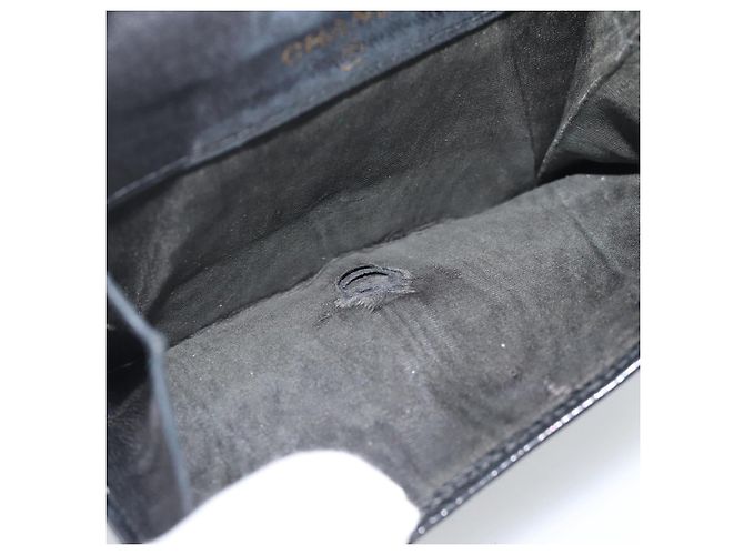 Portafoglio CHANEL Caviar Skin 2 Set Black CC Auth bs36692 Nero - vista 15