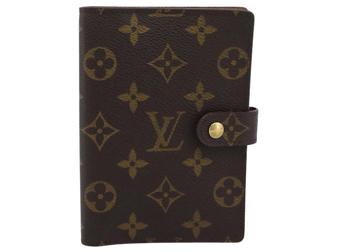LOUIS VUITTON Monogram Agenda PM Day Planner Cover R20005 LV Auth BA14730 Monograma - vista 13