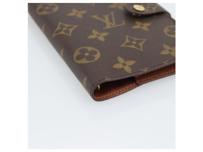 LOUIS VUITTON Monogram Agenda PM Day Planner Cover R20005 LV Auth BA14730 Monograma - vista 14