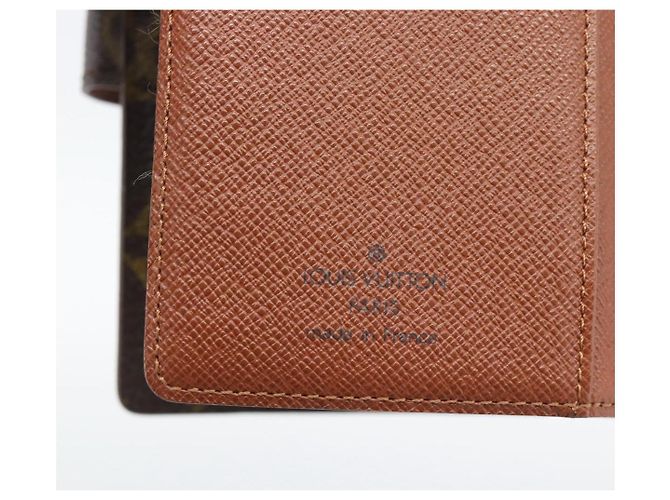 LOUIS VUITTON Monogram Agenda PM Day Planner Cover R20005 LV Auth BA14730 Monograma - vista 17