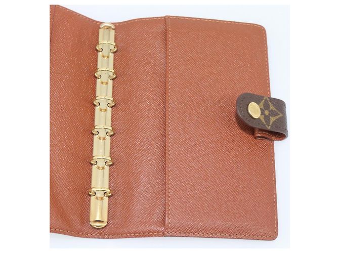 LOUIS VUITTON Monogram Agenda PM Day Planner Cover R20005 LV Auth BA14730 Monograma - vista 19