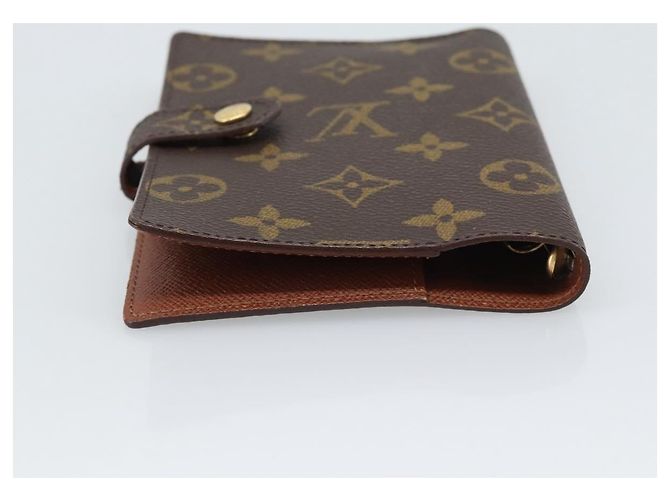 LOUIS VUITTON Monogram Agenda PM Day Planner Cover R20005 LV Auth BA14730 Monograma - vista 5