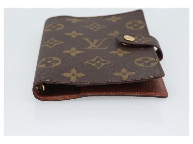 LOUIS VUITTON Monogram Agenda PM Day Planner Cover R20005 LV Auth BA14730 Monograma - vista 6