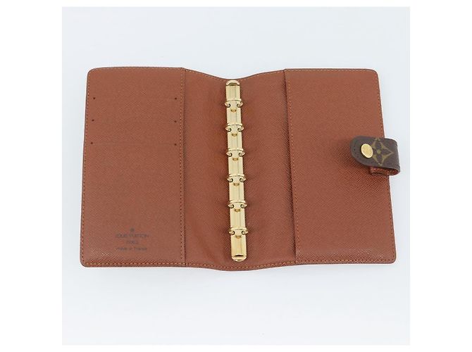 LOUIS VUITTON Monogram Agenda PM Day Planner Cover R20005 LV Auth BA14730 Monograma - vista 8